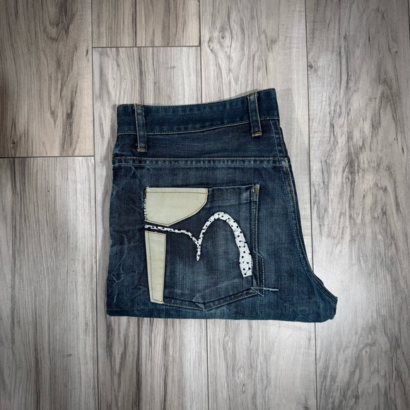 Blue NBG Jeans with Classic Indigo Wash 🐼 - Picture 14 of 14